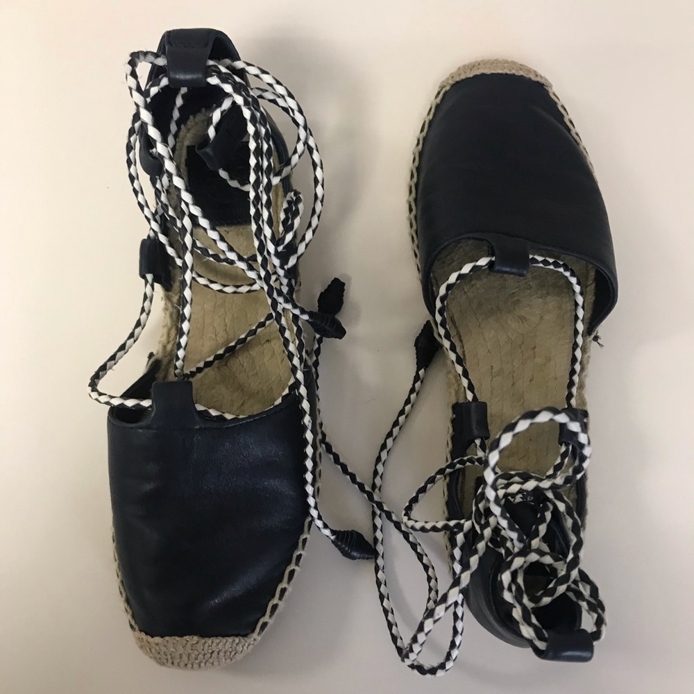🎉5/30 HP🎊 Tory Burch Positano Lace up Espadrille - Picture 9 of 10